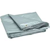 Prelata Cu Inele 150 G/Mp, 2X3 M, Argintiu