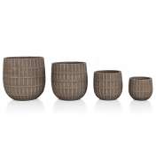 Set Ghivece Exterior - Zoya, 4p.