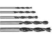 Set Burghie Pentru Lemn 4-10mm, 5 Buc