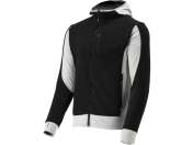 Jacheta Fleece Cu Gluga Sarna Neagru L