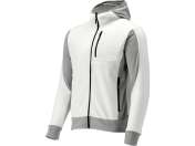 Jacheta Fleece Cu Gluga Sarna Alba M