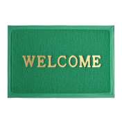 Covoras Intrare Tip-lufa - 38x58cm / Welcome Verde