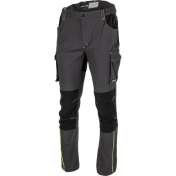 Pantalon Lucru Slim-fit-elastic Confortabil / Gri - 3xl