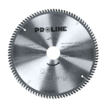 Disc Circular Pentru Metal Cu Dinti Vidia 205mm / 100d.