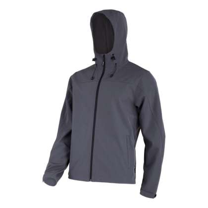 Jacheta Elastica Cu Gluga / Gri - 3xl
