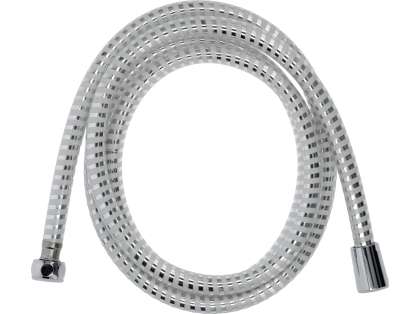 Furtun De Duș, 2M, Pvc, Chrome-Alb