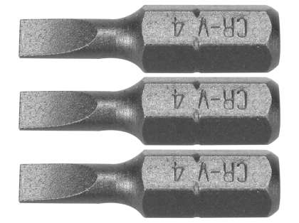 Set 3 Biți 1/4'' 4X25Mm