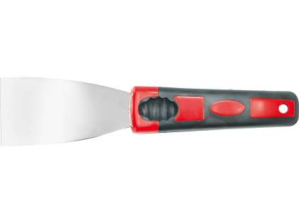 Șpaclu Din Oțel Inoxidabil, Mâner Ergonomic Bicolor, 5Cm