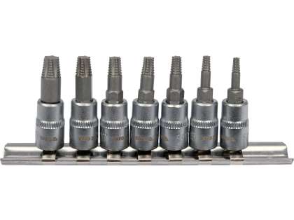Set Biți Pentru Șuruburi Torx Deteriorate, 7 Piese