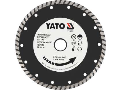 Disc Diamantat Turbo 180Mm