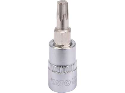 Bit Torx T30, Cu Adaptor 1/4'', 37Mm