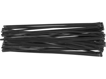 Colier Plastic Reutilizabil 7,6X450Mm 50 Buc, Negru