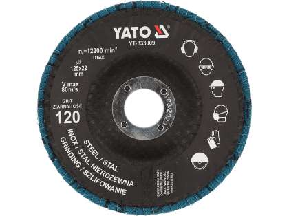Disc Pt Șlefuit P120 125Mm