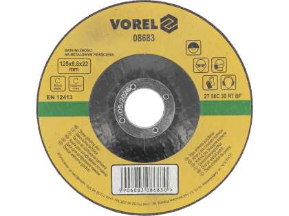 Disc Tăiat Piatră 125X6,8X22Mm