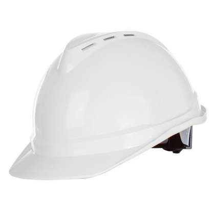 Casca De Protectie Industriala Ventilata / Alb