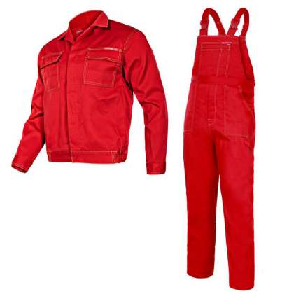 Costum Lucru Subtire / Rosu - L/H-176