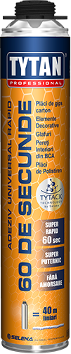 Spuma universala  60 de Secunde Tytan, 750 ml