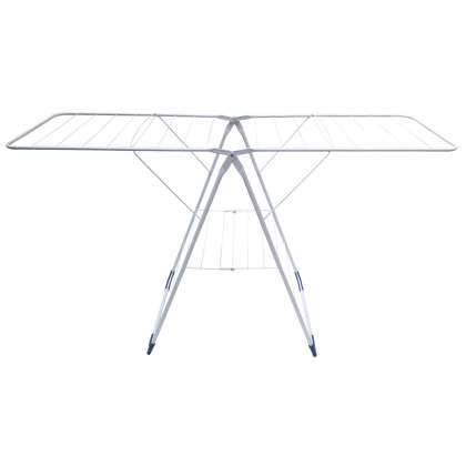 Uscator pentru  haine alb pliabil 152 x 50 x 87 cm