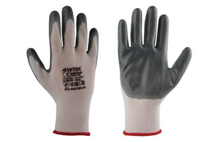 Mănușă din poliester cu acoperire de nitril