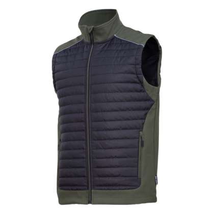 Vesta Matlasata / Negru-kaki - 2xl