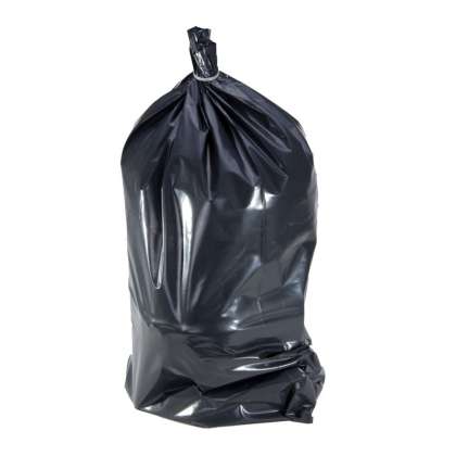 Saci Moloz Polietilena 120l / Negru, 10/set