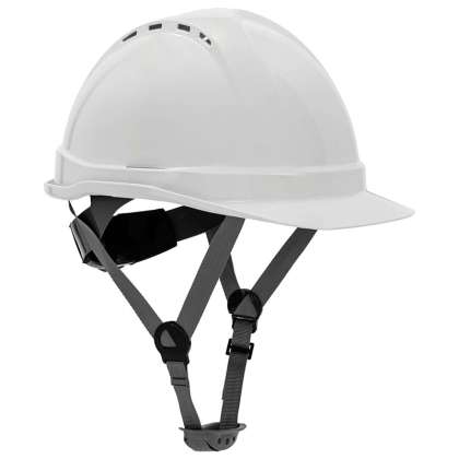 Casca De Protectie Industriala Ventilata / Alb