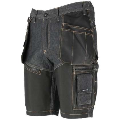 Pantalon Lucru Tip-blugi Scurt Intarit / Inchis - 3xl