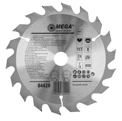 Disc Circular Pentru Lemn Cu Dinti Caliti 250mm / 24d.