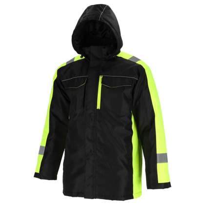 Jacheta Captusita Cu Gluga Si Reflectorizant - 2xl