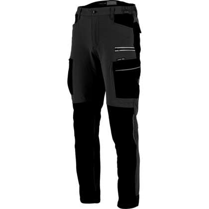 Pantalon Lucru Slim-fit-flexibil / Gri - S
