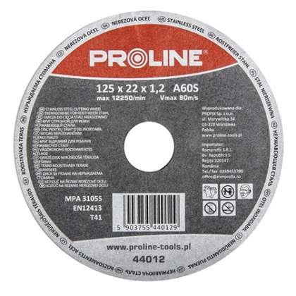 Disc Debitare Inox 125x1.2mm / A60s