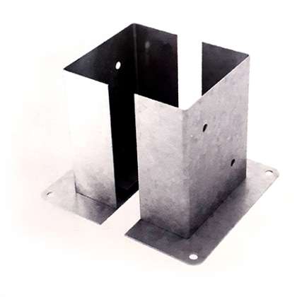 Suport Stalp Dublu 2/141x70x150mm