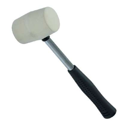 Ciocan Cauciuc Moale Cu Maner Metalic 40mm / 225g