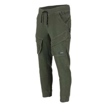 Pantalon Elastic Cu Snur Si Mansete / Kaki - M
