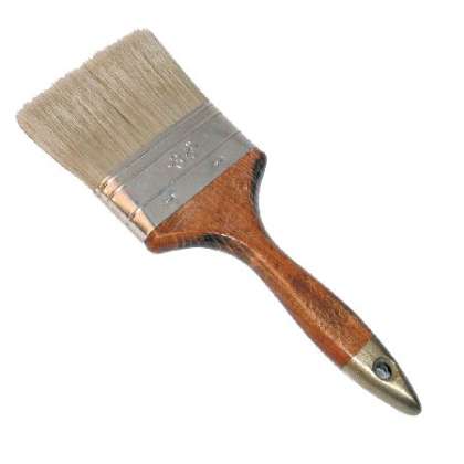 Pensula Par Natural Cu Maner Lacuit 2.0"x15mm