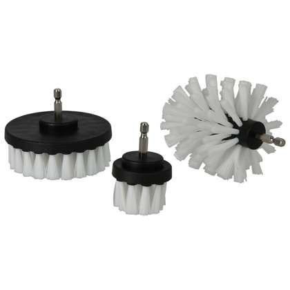 Set Perii Curatare Cu Tija Adaptoare - Moale, 3/set