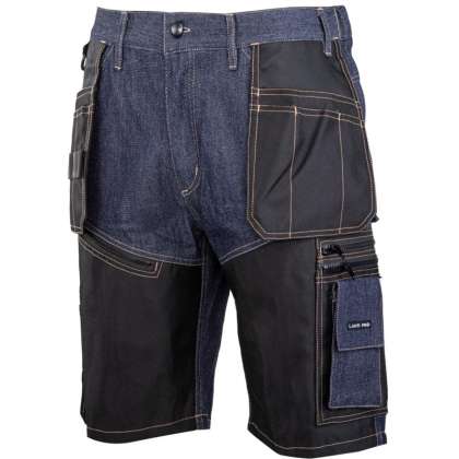 Pantalon Lucru Tip-blugi Scurt Cu Intaritura - L