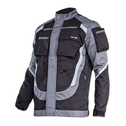 Jacheta Lucru Groasa Premium Negru-gri - Xl/h-182