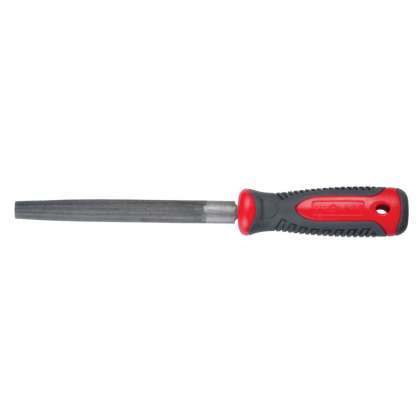 Pila Metal Cu Maner Bimaterial / Semirotunda - 150mm