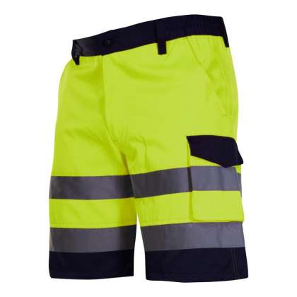 Pantalon Reflectorizant Scurt / Verde - 3xl