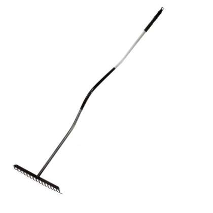 Grebla Metalica Cu Maner Metalic 150cm / 16 Dinti
