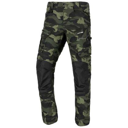Pantalon Interventie Intarit / Camuflaj-verde - L