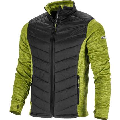 Jacheta Cu Imprimeu Si Matlasare / Verde-negru - 2xl