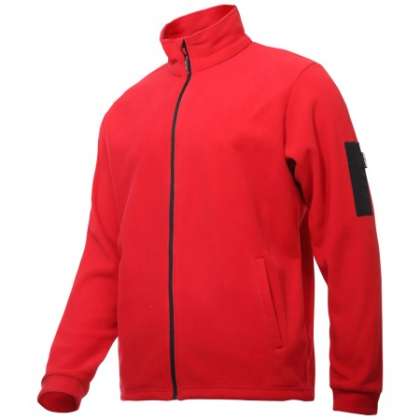 Jacheta Polar Cu Buzunar Aditional / Rosu - 3xl