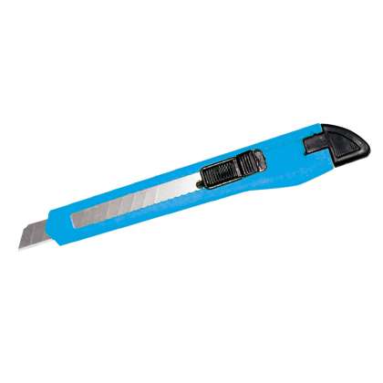 Cutter Plastic Cu Buton Blocare - 9mm