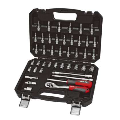 Trusa Tubulare 1/4" 4-14mm - 43p.