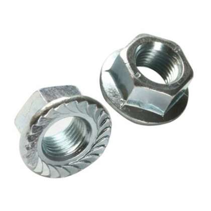 Piulite Zincate Hexagonale Cu Flansa M12, 250/set