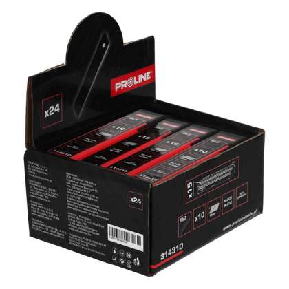 Lame Cutter Sk2-brun 15-segmente 18mm, 10/set