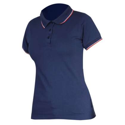 Tricou Bumbac Polo (dama) / Albastru - S