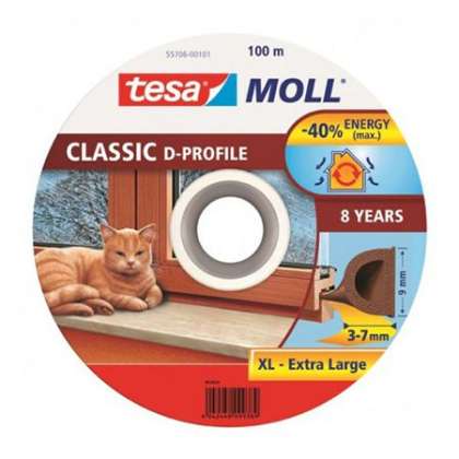 Rola Profil Etansare Tip-d - 9mm/100m / Maro